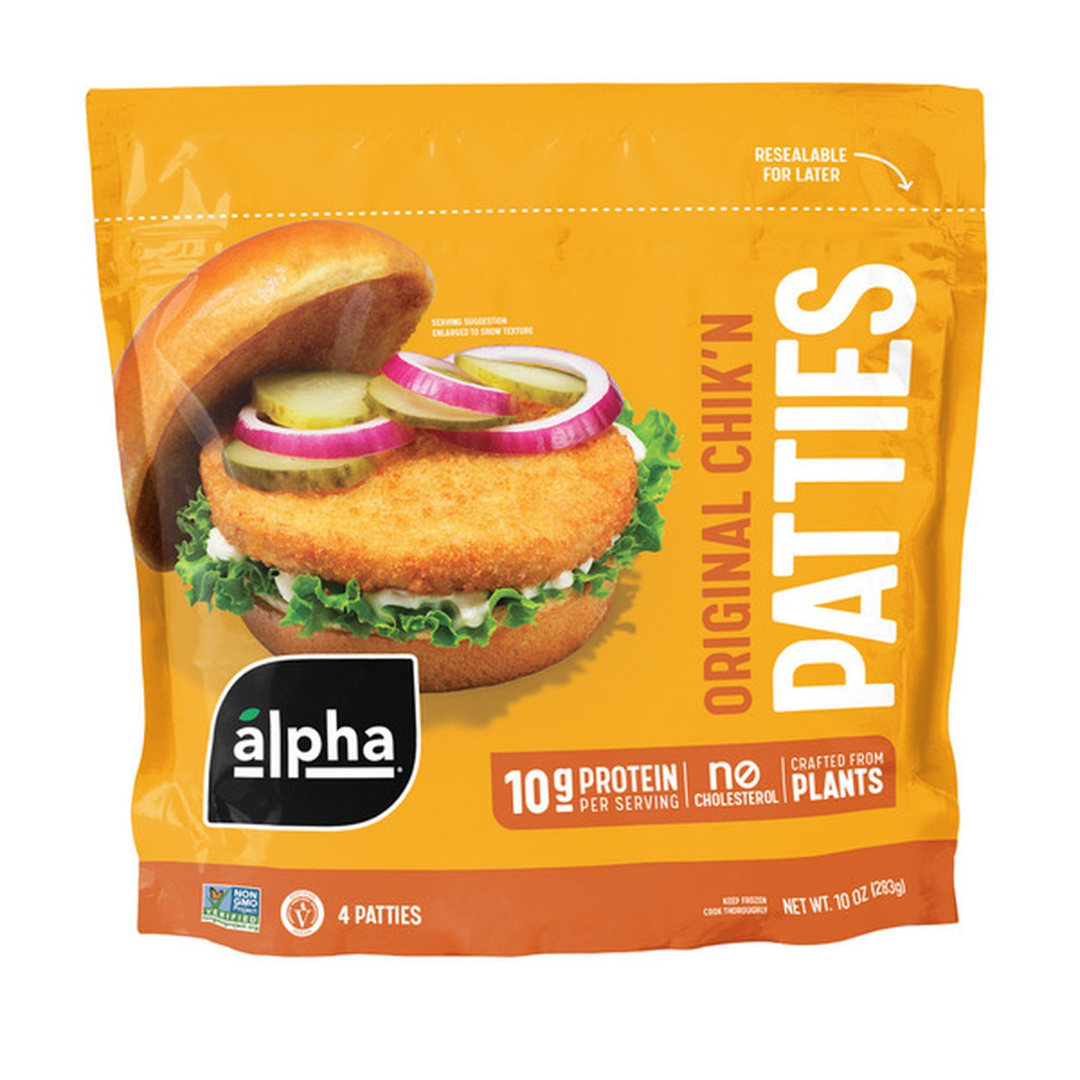 ALPHA CHICKEN BURGERS 400GM